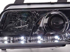 Audi A4 (B5 8D) Chrome LED Headlights with Daytime Running Lights (1995-1999)