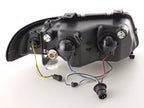 Audi A4 (B5 8D) Chrome LED Headlights with Daytime Running Lights (1995-1999)