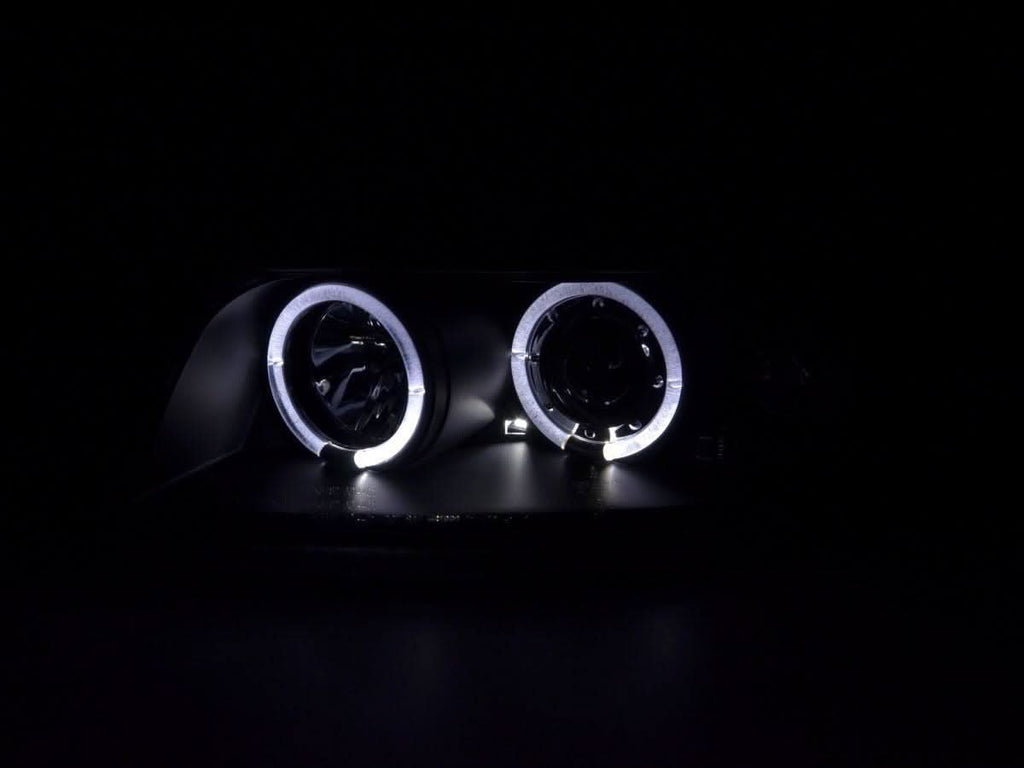 Audi A4 (B6 8E) Black Angel Eyes Headlight Set (2001-2004)