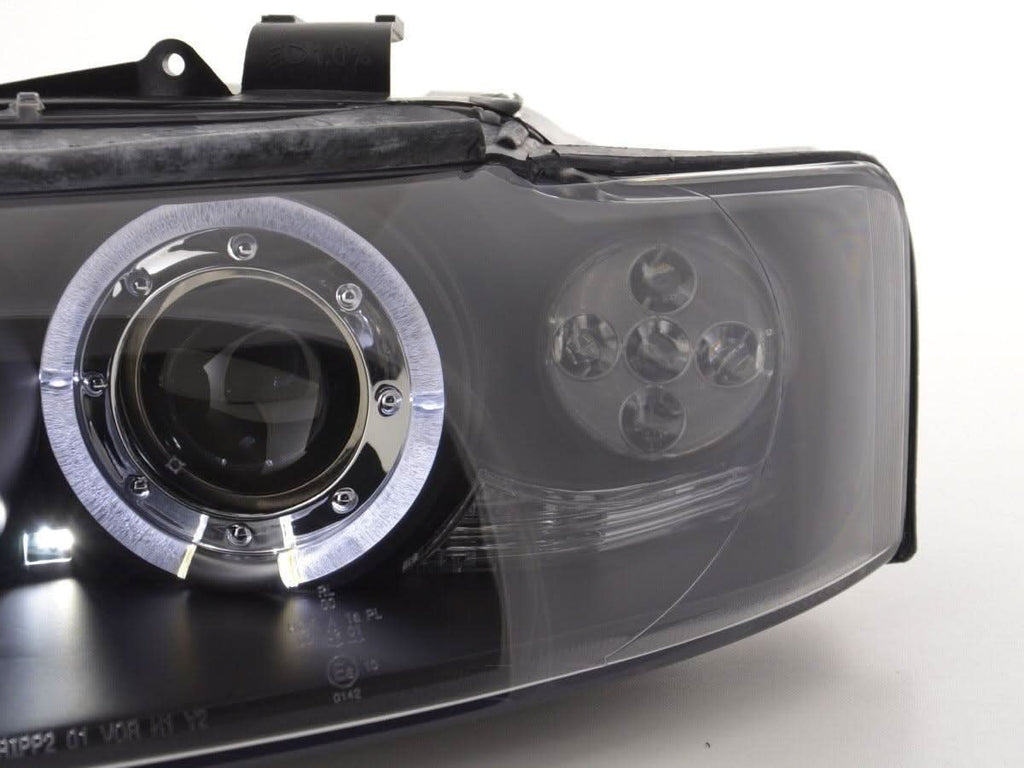 Audi A4 (B6 8E) Black Angel Eyes Headlight Set (2001-2004)
