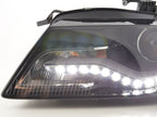 Audi A4 (B8/8K) OE+ Black Headlights - (2008-2011)