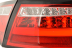 Audi A5 (B8-8T) Coupe Red LED LightBar Taillights (2007-2011) - For Halogen Models