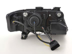 Audi A6 (C5 4B) Black LED Headlights with Daytime Running Lights (1997-2001)