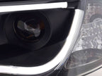 Audi A6 (C5 4B) Black LED Headlights with Daytime Running Lights (2001-2004)