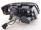 Audi A6 (C5 4B) Chrome LED Headlights with Daytime Running Lights (2001-2004)