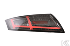 Audi TT 8J Black Dynamic LED Tail Lights (2006-2014)