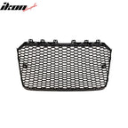 2013-2016 Audi A4 RS4 Black Front Sport Mesh Honeycomb Hood Grille