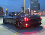 Oracle 14-15 Chevrolet Camaro Non-RS LED Round Style Headlight Halo Kit - Green