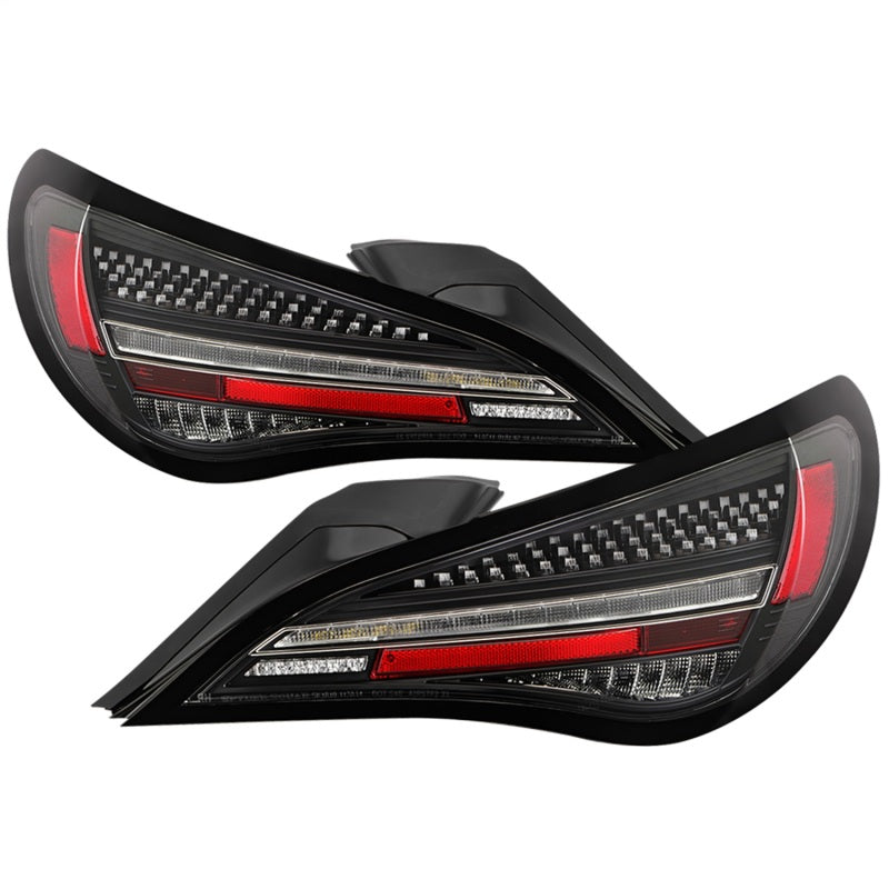 Spyder 14-19 Mercedes Benz CLA LED Tail Lights (ALT-YD-MBCLA14AP-GRSEQ-BK)