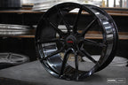Vossen x Novitec NF10 21x12in - 5x114.3 BP - ET20 - Gloss Black Ferrari SF90 Rear Wheel