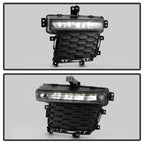 Spyder 22-24 Jeep Grand Cherokee (3-Row) OEM LED Fog Lights w/Switch - Clear (FL-JGC22-3R-LED-C)