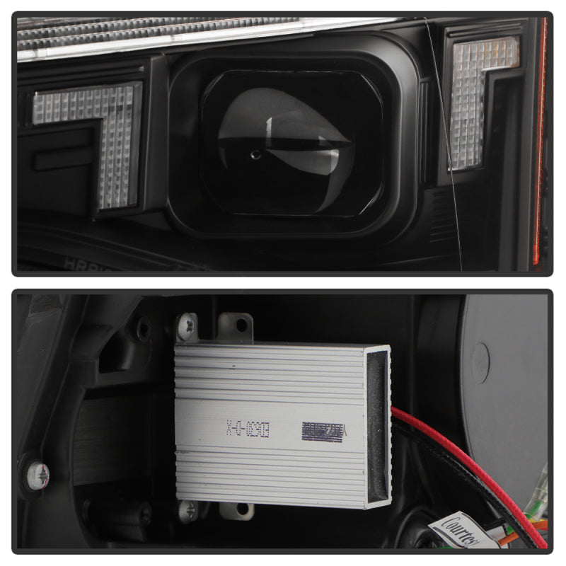 Spyder 13-17 Audi A5 HID Model Only High-Power Headlight - Black (PRO-YD-AA513HIDAP-SEQGR-BK)