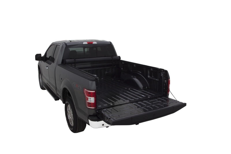 Lund 09-14 Ford F-150 (5.5ft. Bed) Genesis Elite Roll Up Tonneau Cover - Black