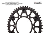 Vortex Racing V4 44 Tooth 520 Rear Sprocket - Hardcoat