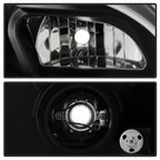 Spyder 13-19 Peterbilt 579 Passenger Side Projector Headlights - Black (PRO-YD-PB57914-SEQ-R-BK)