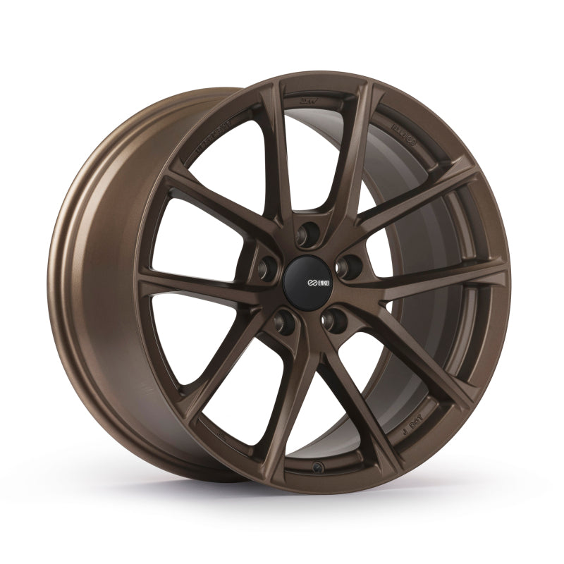 Enkei Helix 18x8 / 5x114.3 Bolt Pattern / 45mm Offset / 72.6mm Bore - Matte Bronze Wheel *MOQ 40
