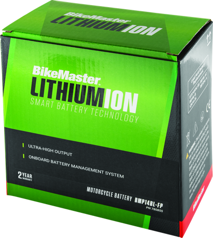 BikeMaster Lithium Ion 2.0 Battery BMP14Bl-FP