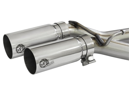 aFe Rebel Exhausts Cat-Back SS Ford F-150 04-08 V8 4.6/5.4L w/ Polished Tips