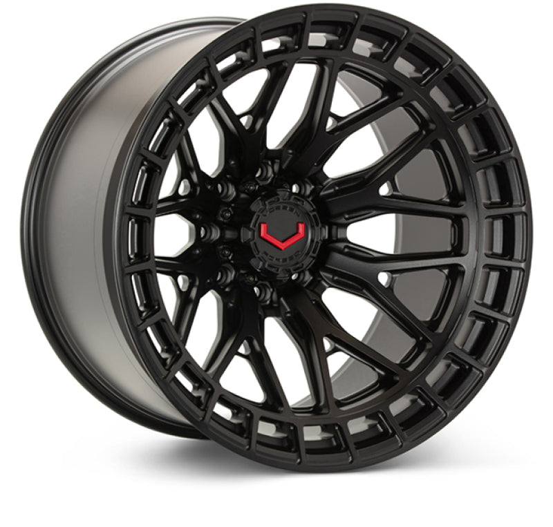 Vossen LCX-02 24x10 - 6x139.7 - ET25 - Deep - 78.1 - Satin Black Wheel