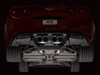 AWE Tuning 05-07 C6 Chevrolet Corvette 6.0L Track Edition Axle-Back Exhaust w/ Chrome Silver Tips