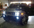 Oracle 03-10 Hummer H2 LED Fog Light Halo Kit - Green
