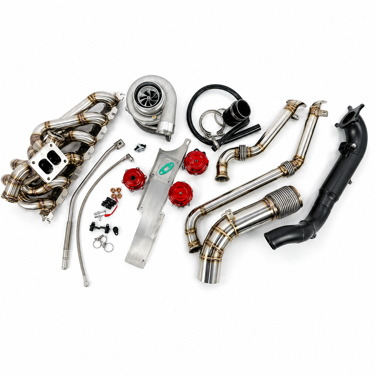 B58 Dual Ball Turbo Manifold Kit For BMW G20 M340i by Stratec Systems