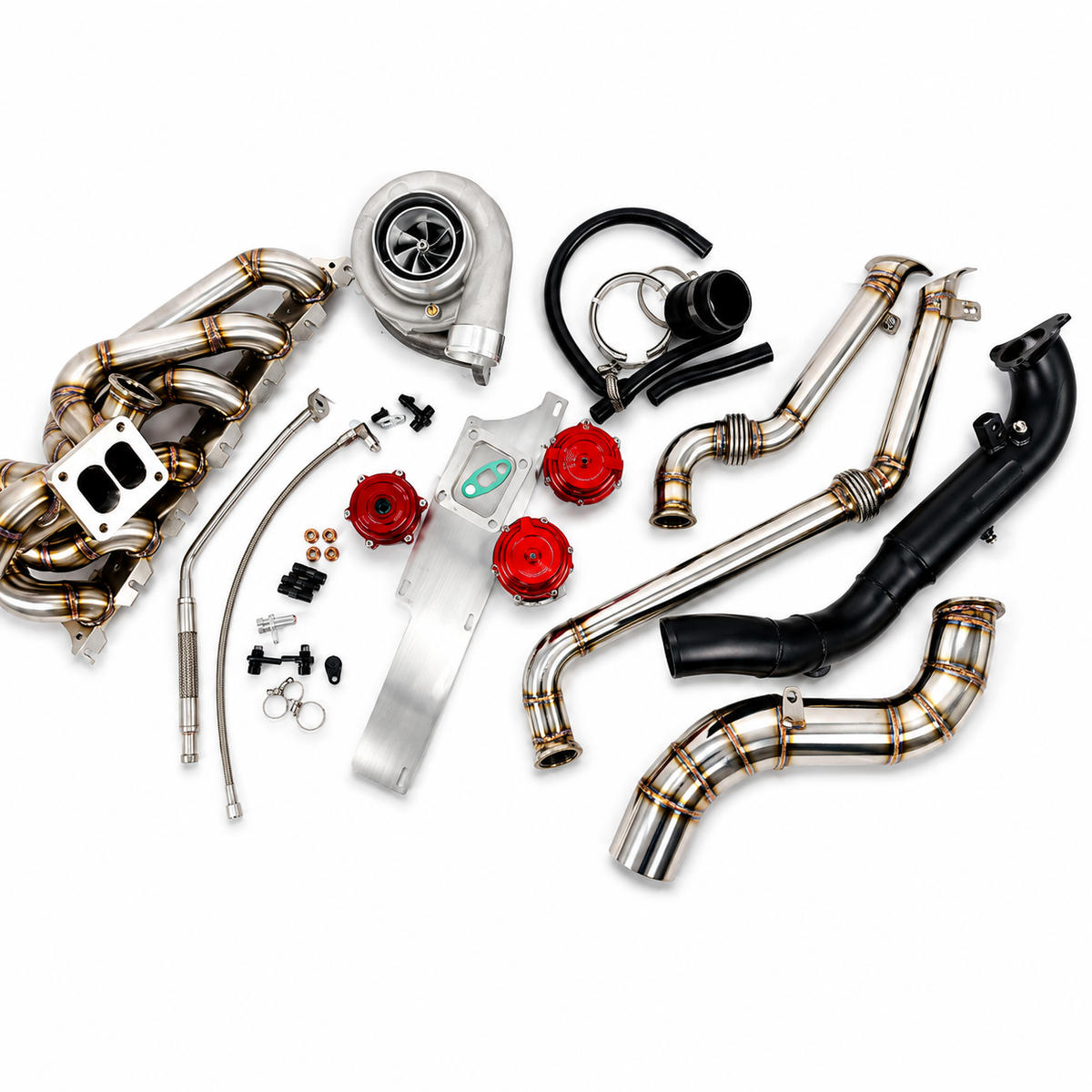 B58 Dual Ball Turbo Manifold Kit For BMW G20 M340i by Stratec Systems