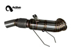 Active Autowerke BMW B58N M340i M440i AFlow Catted Downpipe (2025 and newer)