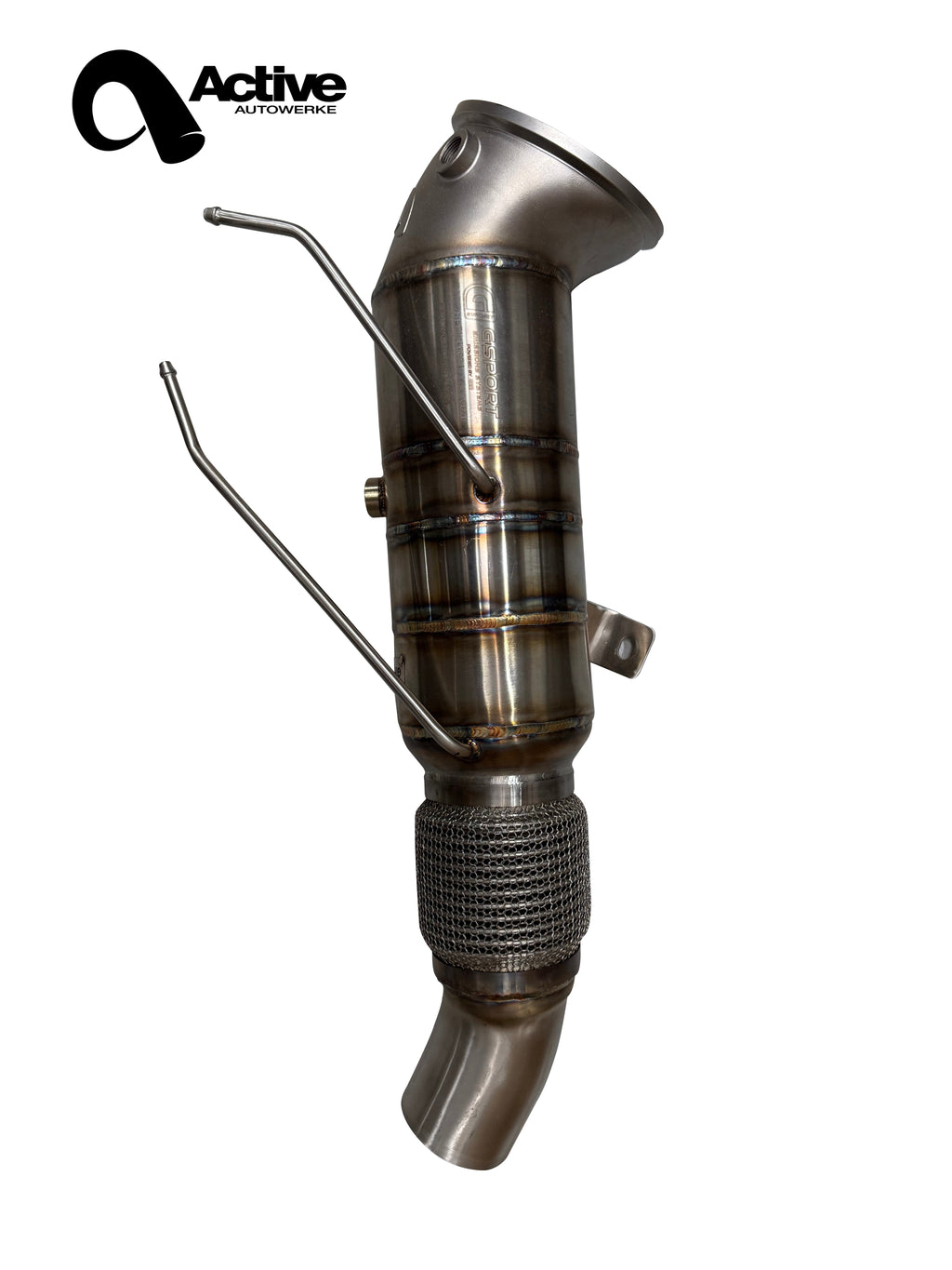 Active Autowerke BMW B58N M340i M440i AFlow Catted Downpipe (2025 and newer)