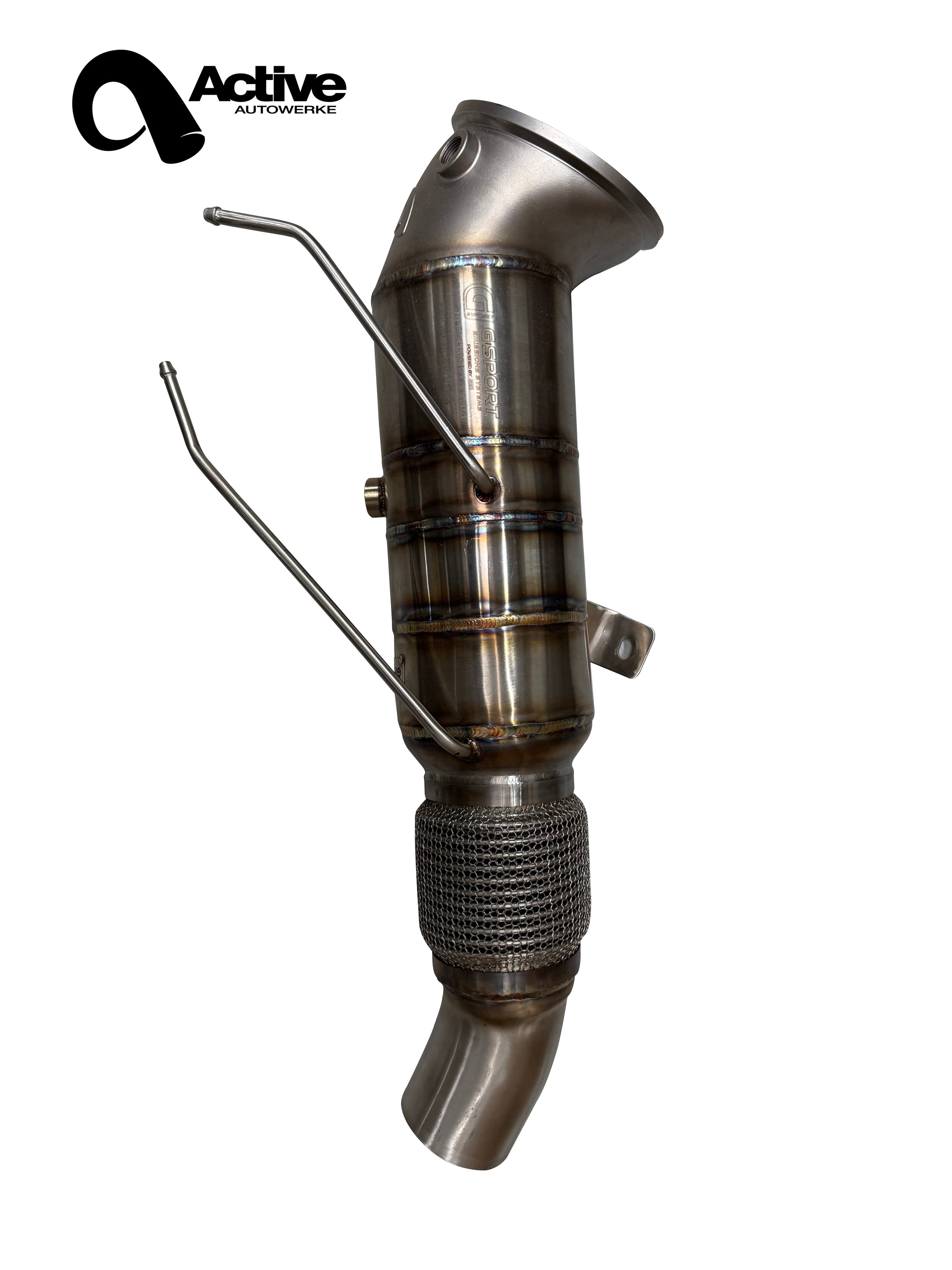 Active Autowerke BMW B58N M340i M440i GESI Catted Downpipe (2025 and newer)