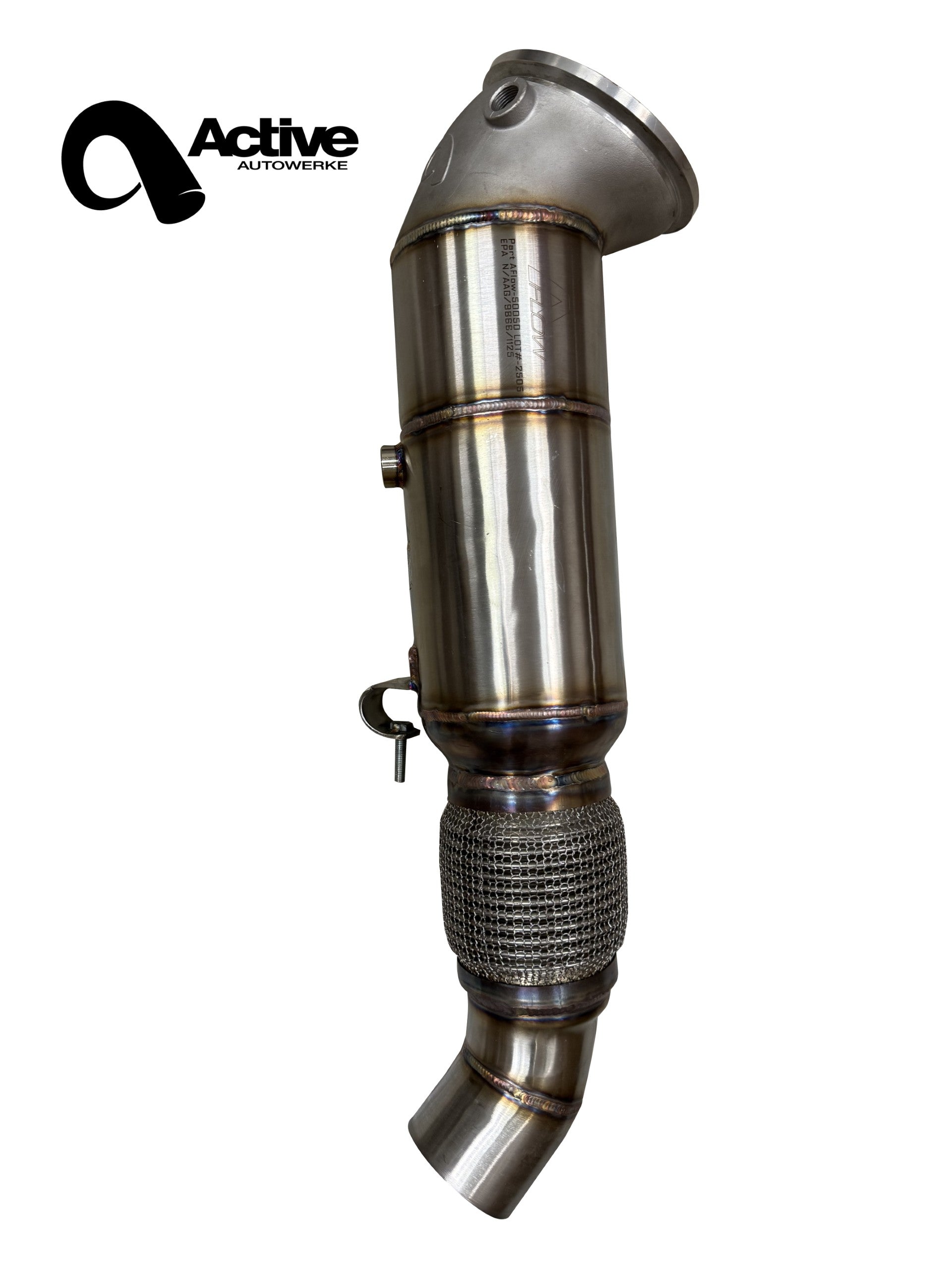 Active Autowerke BMW B58N X5-40i X3-40i X7-40i 540i 640i 740i GESI Catted Downpipe (2025 and newer)