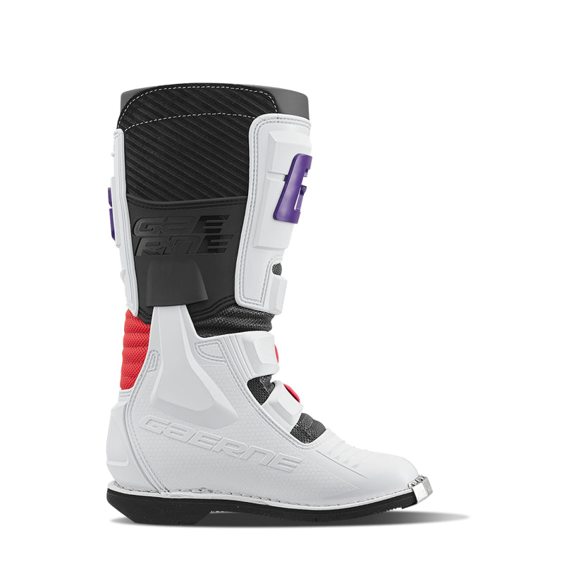 Gaerne GXJ Boot White/Red/Purple Size Youth - 1