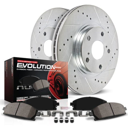 Power Stop 95-99 BMW M3 Rear Z23 Evolution Sport Brake Kit