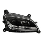 Spyder 13-19 Peterbilt 579 Passenger Side Projector Headlights - Black (PRO-YD-PB57914-SEQ-R-BK)