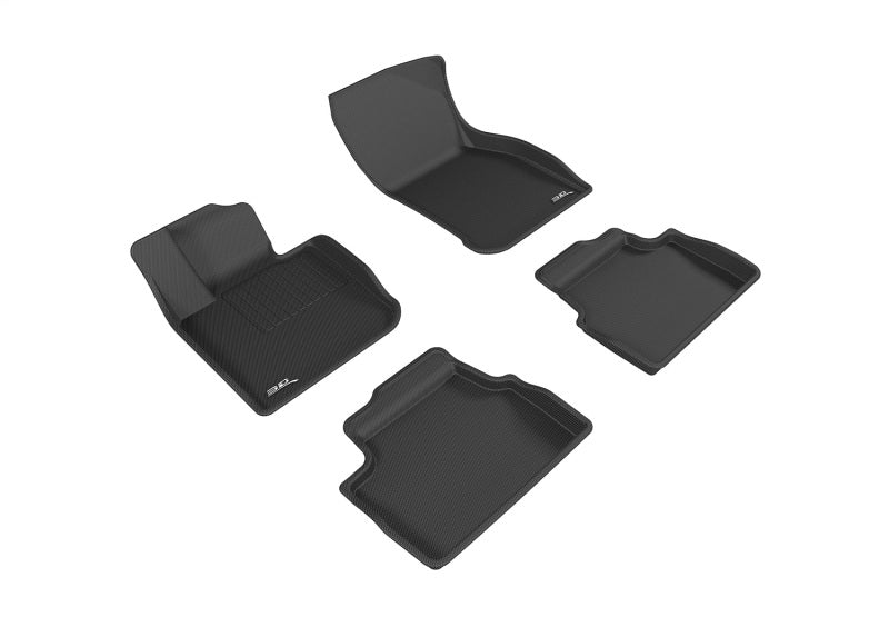 3D MAXpider 14-24 Mini Cooper/S/JCW Hardtop 4-DOOR (F55) Kagu Black Full Set