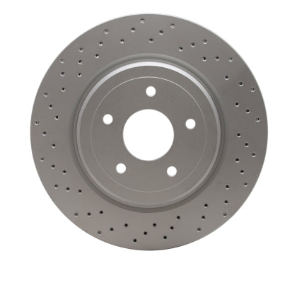 DFC 06-13 Chevrolet Corvette Rear Drilled GeoSPEC Coated Rotor