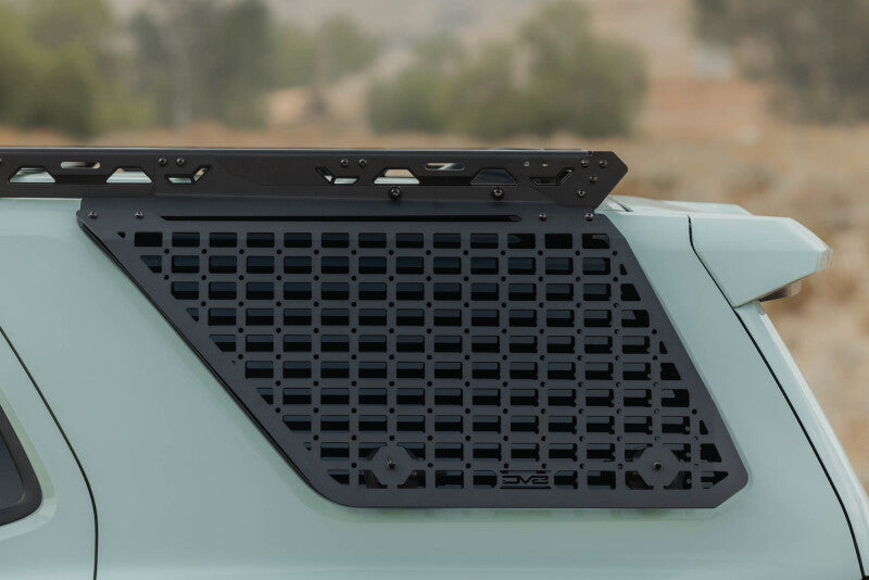 DV8 25-26 Toyota 4Runner Exterior Window Molle for DV8 Roof Rack - Driver