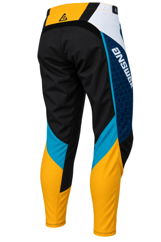 Answer  Syncron Raceday Pants Yellow/Navy/Cyan/White Size - 38