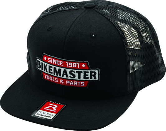 BikeMaster Patch Flat Bill Cap