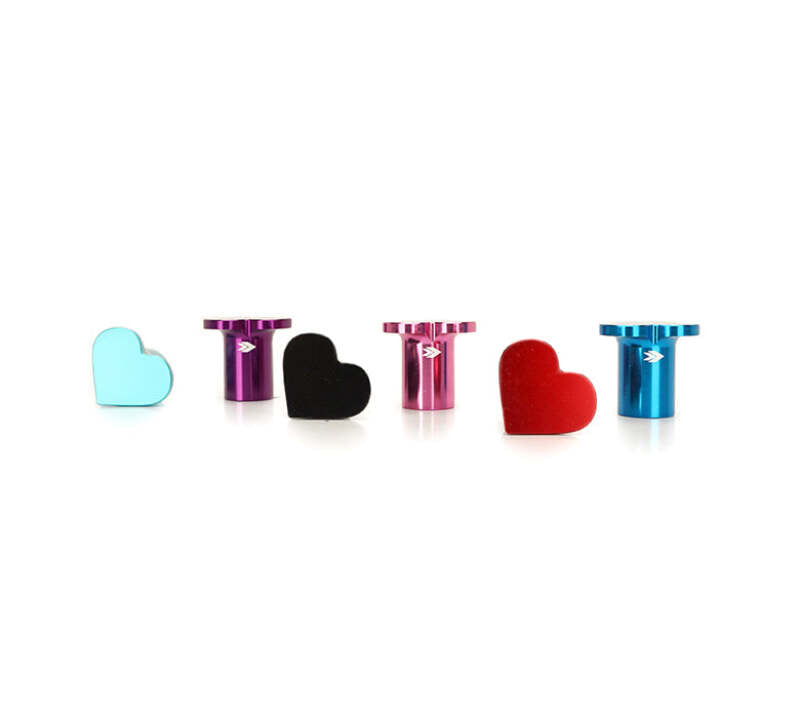 NRG Drift Button Heart Shape Honda - Purple