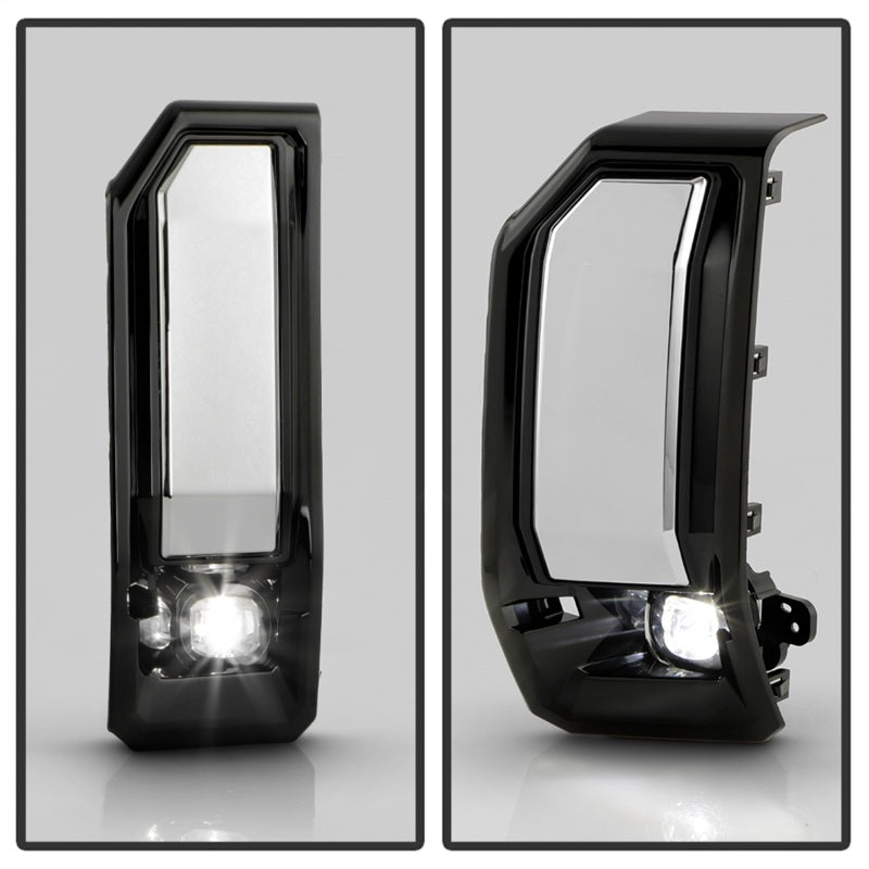 Spyder 24-25 GMC Sierra 2500HD/3500HD OEM Full LED Fog Lights w/Switch - Clear (FL-GS2024-25-LED-C)