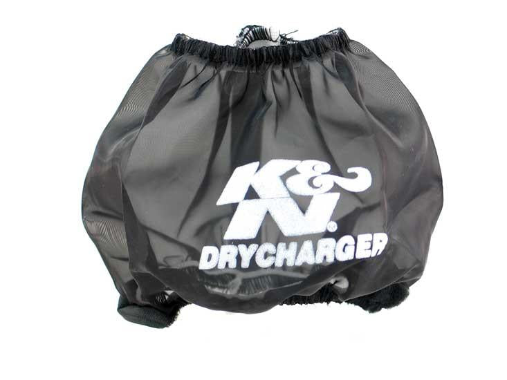 K&N Drycharger Wrap Pre Filter Black