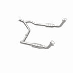 MagnaFlow DF Cat. Conv 95-99 Range Rover 4.0/4.6L GEMS Y-Pipe Assembly *NOT FOR SALE IN CALIFORNIA*