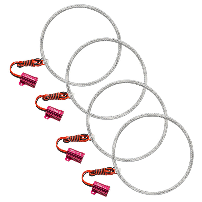 Oracle 06-12 Mercedes Benz ML 350/500 LED Headlight Halo Kit - Red