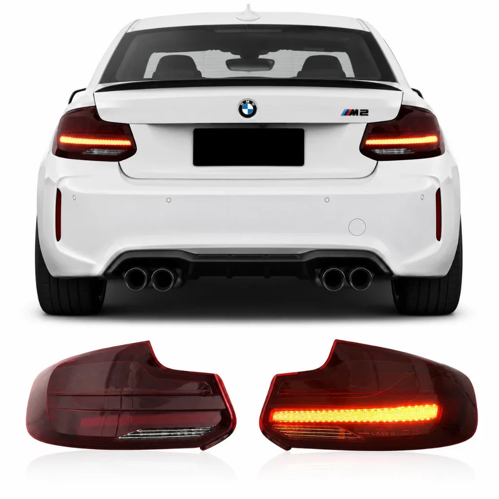BMW 2 Series F22/F23 & M2 F87 CSL RGB Laser Style LED Tail Lights 2014-2022