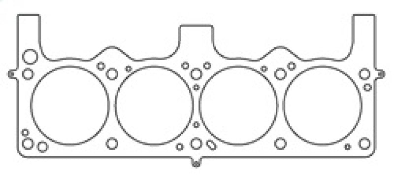 Cometic Chrysler R3 Race Block .040in MLS Cylinder Head Gasket - 4.100in Bore - W2 Heads