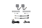 Diode Dynamics Rock Light - Red/White - M8 Add-On 2-Pack