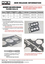 HKS Grommet Head Gasket Super Cooling ProG16E T 1.0