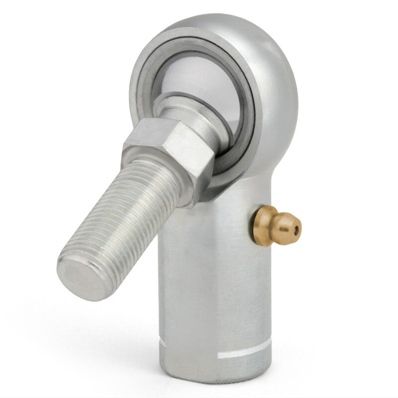 QA1 H Series 3-Pc Rod End - Female/Left Hand - .625in Bore x 5/8-18 w/Stud & Zerk - Alloy Steel