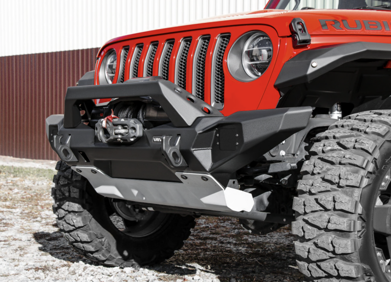 Rival 2018-2026 Jeep Wrangler JL 2020-2026 Jeep Gladiator Front Full-Width Aluminum Bumper